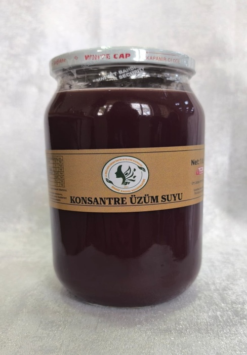 Kokulu Kara Üzüm Suyu 1L (Karadeniz Üzümü)